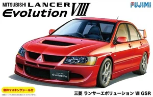 Fujimi Mitsubishi Lancer Evolution VIII GSR escala 1:24 - Kit modelo Evo 8 - Imagen 1 de 1