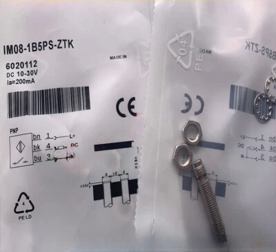 1 Stück Neu für SICK Induktiver Näherungsschalter IM08-1B5PS-ZTK Sensor Ersatz - Bild 1 von 4