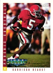 1993 SCORE GARRISON HEARST RC ROOKIE FOOTBALL CARD #315 - Picture 1 of 2