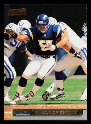 2001 Stadium Club Junior Seau #59  Football  San Diego Chargers - Image 1 of 2
