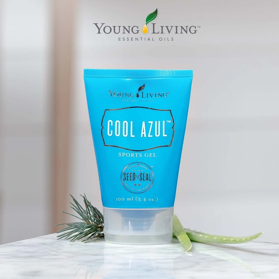 Young Living Essential Oils Cool Azul Sports GEL 100 Ml & Unopened