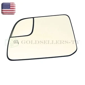 Driver Left Side Mirror Glass Heat No-Blind Spot Fit 2011-2014 Ford Edge - Picture 1 of 8