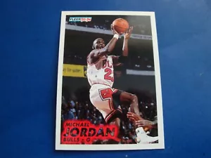 1993-94 Michael Jordan Fleer Chicago Bulls #28 Pack to Sleeve and Holder - Picture 1 of 2