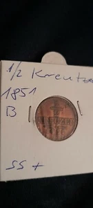  1/2 Kreutzer 1851 B A partir de 5 subastas sin gastos de envío - Imagen 1 de 2