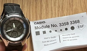 CASIO Watch Casio Collection 3368 AQ-163W-1B1JH Men Black. Condition New. - Picture 1 of 6