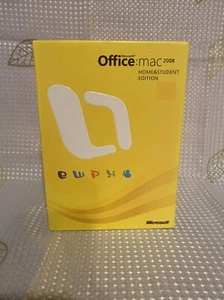 Microsoft Office 2008 Home & Student Mac - Used - Picture 1 of 4