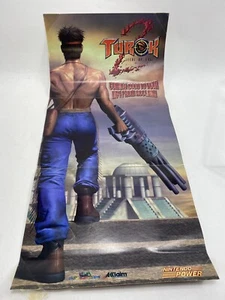 Official Turok 2: Seeds of Evil N64 1998 Nintendo Power Poster Authentic Vintage - Bild 1 von 6