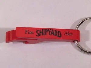 Metal BEER Key Chain Bottle Opener ~^*^~ SHIPYARD Brewing Co. ~~ Portland, MAINE - Picture 1 of 4