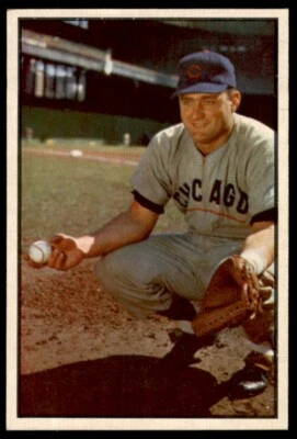 1953 Bowman Color Harry Chiti Rookie NICE! Chicago Cubs #7 *Noles2148* - Image 1 of 2