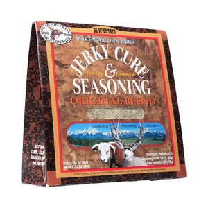 Kit condimento e cura Hi Mountain Jerky | MISCELA ORIGINALE | Fai carne salata - Foto 1 di 12