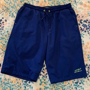 Eddie Bauer boys swimming trunks dark blue size XL 18/20 - Picture 1 of 12