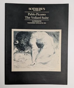 Pablo Picasso: The Vollard Suite - Sotheby's Auktionskatalog, 1991, London - Bild 1 von 6