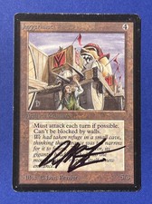 MTG Beta Juggernaut SEE SCANS Moderate Play MP+ Signed Dan Frazier Nice!