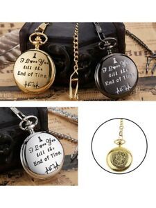 Wedding Anniversary Gifts for her Gifts for him Romantic Gifts Love Pocket Watch