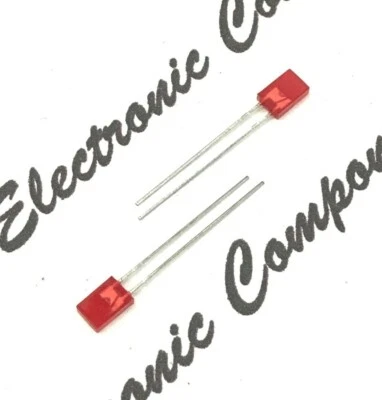 50pcs - HP HLMP-S200 LED RED DIFFUSED T-1 3/4 T/H 5mm Diode Light - Image 1 of 3