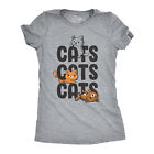 Damska koszulka koty koty koty śmieszna zwierzę domowe kochanek kociaka