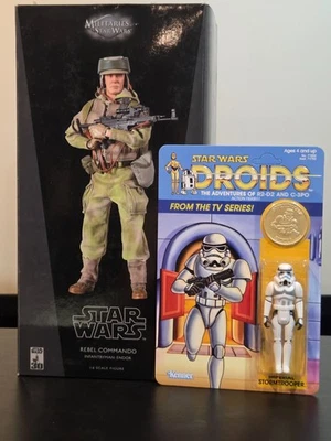 12 pulgadas Sideshow Militares of Star Wars Commando Rebelde Infantryman Endor 2007 Foto 1 de 4