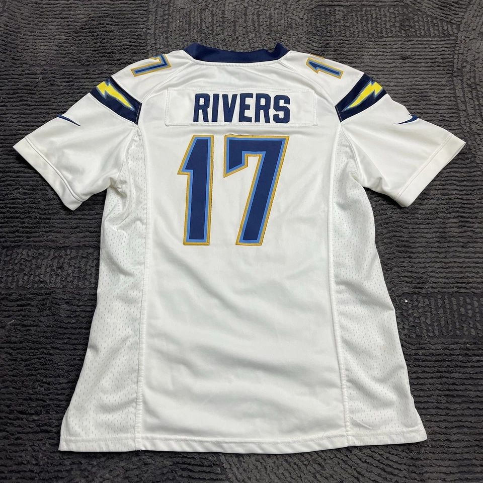 Nike NFL On Field Los Angeles Chargers Philip Rivers #17 Jersey White XL Men's - Image 1 of 4