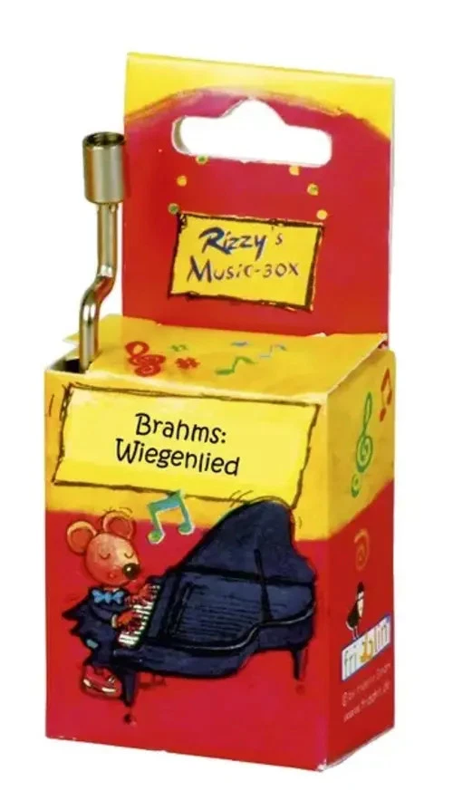 FRIDOLIN GMBH Spieluhr Wiegenlied (Brahms) Music-Box Spieluhr in Motivschachtel