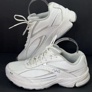 Ryka COMFORT WALK White Silver Athletic Running Womens Sz 10M Sneakers Memory - Picture 1 of 18