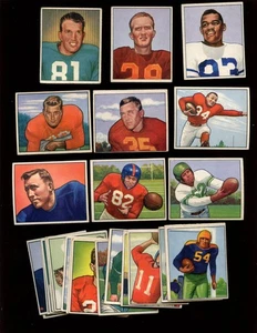 1950 Bowman Football Card Lot Starter Set 24 Different EX/EXMT - Picture 1 of 1