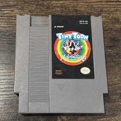 Tiny Toon Adventures NES Cart, Nintendo Entertainment System 1991 Nice Cart - Image 1 of 3