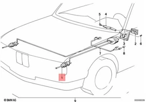 BMW OEM E30 Cabrio Coupe Headlight Vertical Aim Control 63121394250 - Picture 1 of 1