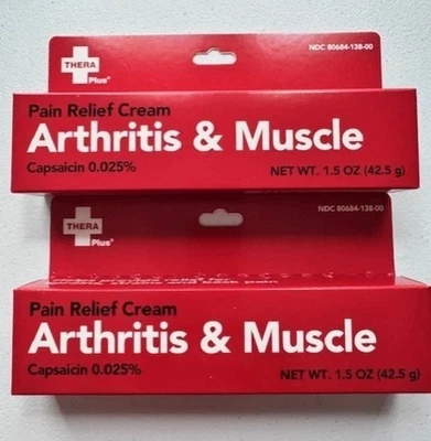 CONJUNTO DE 2 creme para alívio de artrite e dor muscular envio no mesmo dia 🇺🇸 - Imagem 1 de 3