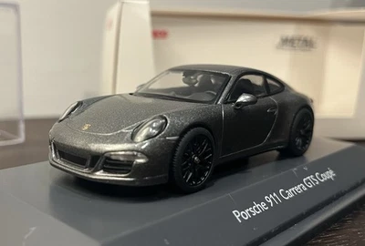 Porsche 911 Carrera GTS 991 Schuco 1 43 Dark Grey Metallic - Immagine 1 di 4