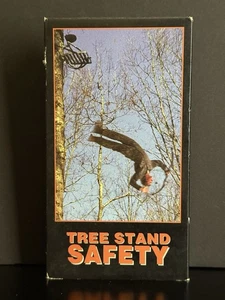 Tree Stand Safety VHS RARE Instructional VHS 1997 HTF OOP Hunting VHS Best Cover - Picture 1 of 6