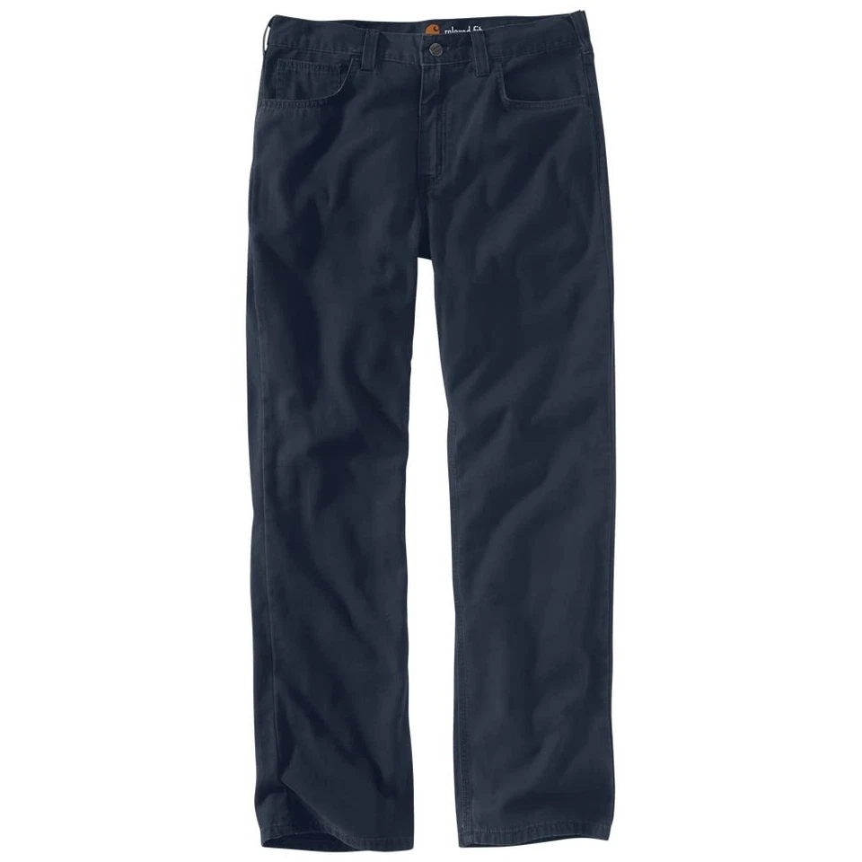 Carhartt Men's Rigby Relaxed Straight Work Pants Navy W42 L32 Durable - Image 1 of 1