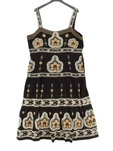 Karen Millen Women's Maxi Dress UK 22 Black Viscose New with tags - Picture 1 of 5