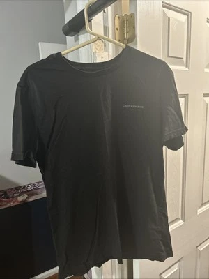 Calvin Klein Jeans Black T Shirt Size Medium - Image 1 of 3