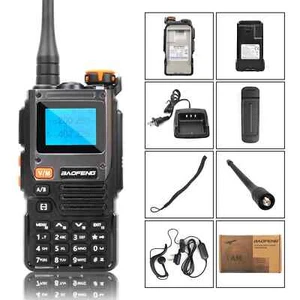 Baofeng UV-K61 Walkie Talkie Multi-band 5W AM FM HAM Two Way Radio Transceiver - Picture 1 of 3