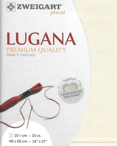 Zweigart Precut Lugana 25 count Light Beige 3835/305 - Picture 1 of 1