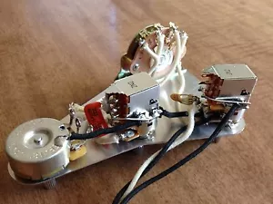 ¡Hasta 19 tonos! Arnés de cableado HSH HSS Fender Stratocaster 250k bobina mezcla dividida - Imagen 1 de 5