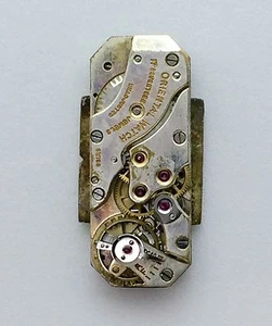 Movimiento de reloj baguette calibres Peseux 90, 91, 95, 96 ~ buen equilibrio - Imagen 1 de 2