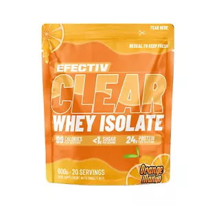 Efectiv Nutrition Clear Whey Isolate | Juicy Alternative to Milky Whey 600g - Picture 1 of 7