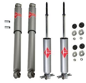 NEW Front & Rear Shock Absorbers Kit KYB Gas-a-just For Dodge B200 B250 B2500