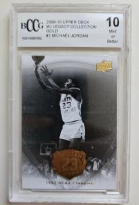 2009-10 Upper Deck MJ Legacy Collection Gold - BCCG 10 - You Pick - Image 1 of 4