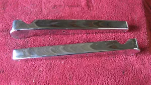 2002 kAWASAKI EN 500 Chrome rear fender brackets - Bild 1 von 3
