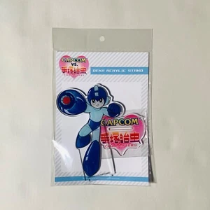 CAPCOM vs Osamu Tezuka Museum Acrylic Stand Mega Man Rock Man Japan - Picture 1 of 3