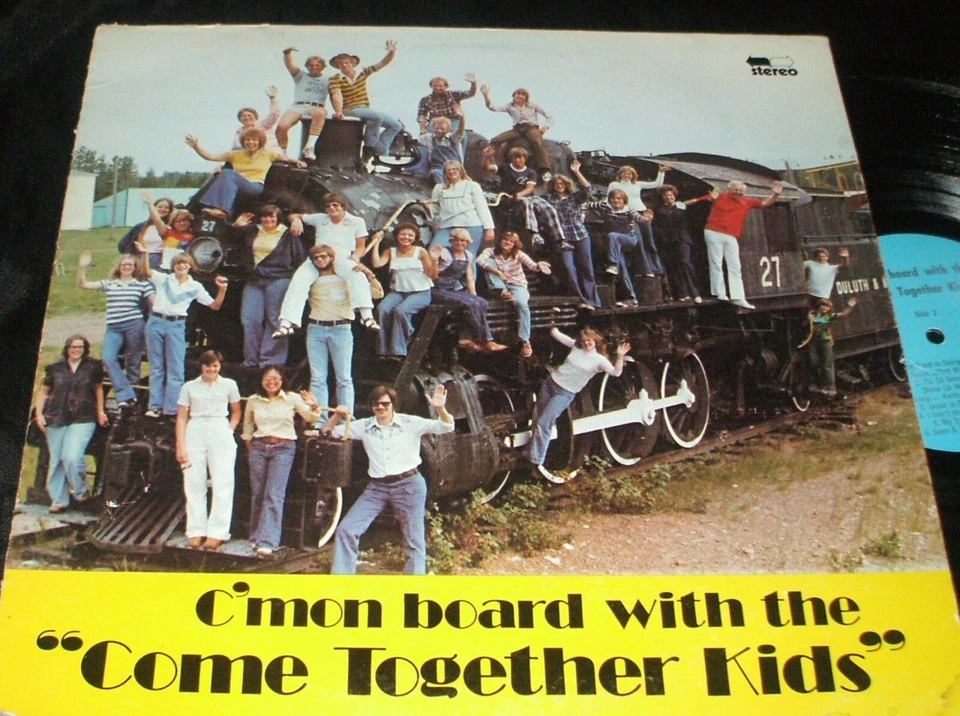 COME TOGETHER KIDS LP RARE PRIVATE MN XIAN FOLK TRAIN COVER !! Foto 1 de 1