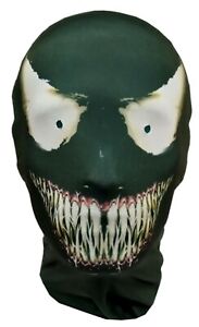 Venom Full Head Mask - Spider-man - Lycra Stretchy Fabric, Halloween Costume