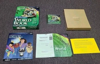 World Book Millennium 2000 Standard Edition CD-Rom Windows 95/98 IBM(Comp.in Box - Image 1 of 4