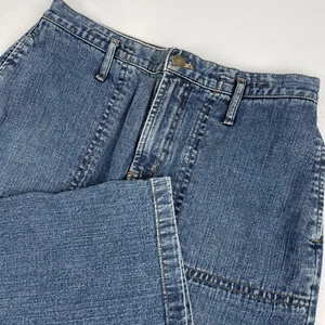 Lauren Jeans Co. Denim Skirt Women's Size 4 Vintage Utility Style Grunge Y2K - Picture 1 of 9