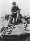WW2 WWII Photo German Panther Crewman Loading Ammo Panzer V World War Two / 4200