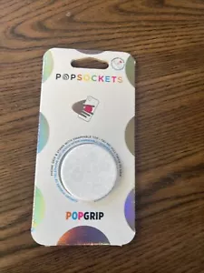 PopSockets PopGrip Swap Top Phone Grip Stand Blanc Fresh White Flowers Floral - Picture 1 of 4