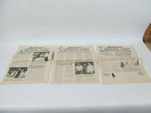 Cubierta de periódico vintage Southwest Conventioneer convenciones de cómics 1 2 3 década de 1980 - Imagen 1 de 3