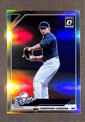 2019 Donruss Optic The Rookies #TR-7 Jonathan Loaisiga Holo - Image 1 of 3
